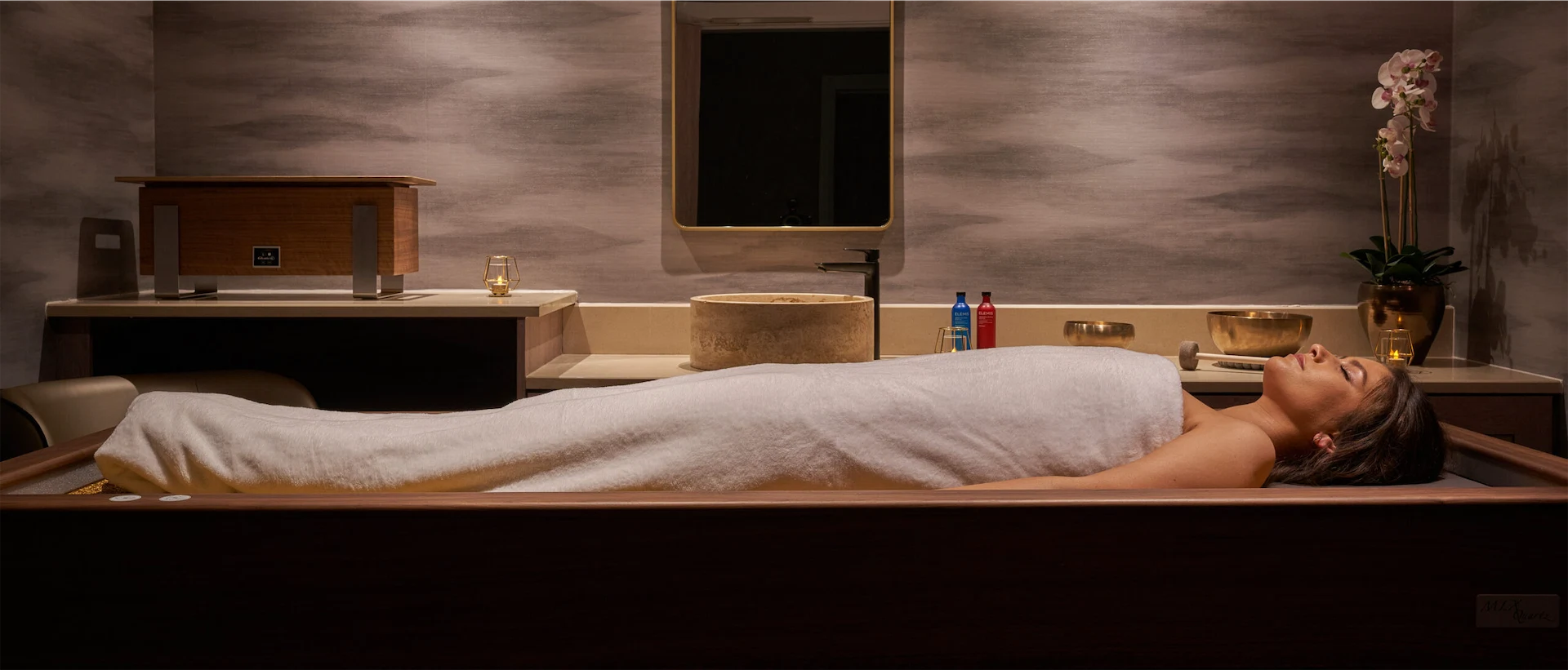 Tried and tested: IMAGE editor-in-chief Lizzie Gore-Grimes tries the Anti-ageing Sleep Ritual