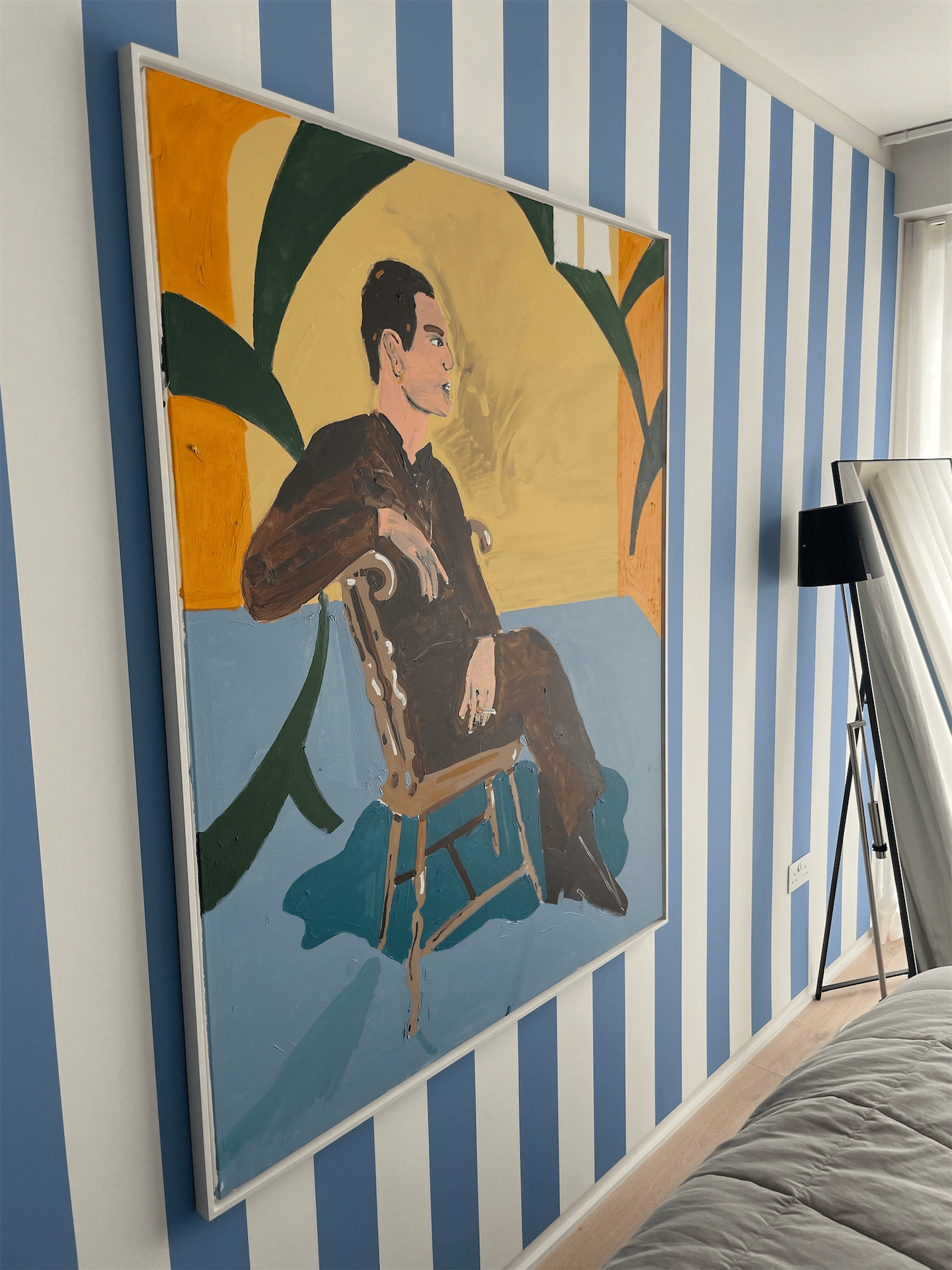 Lick Painted Stripe 02 Wallpaper in Vogue's home