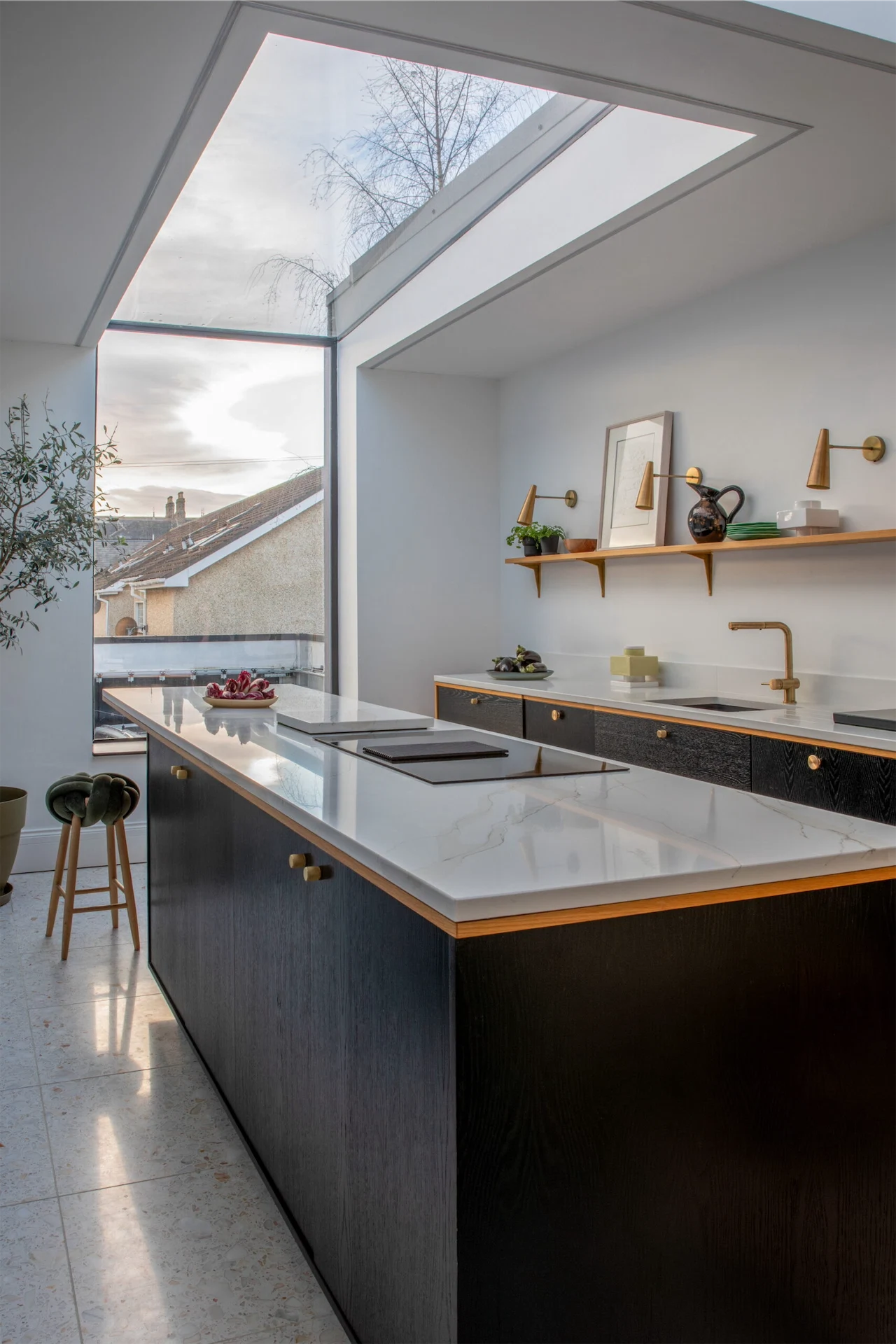 This Portobello home has been injected with light, flow, and zingy colour