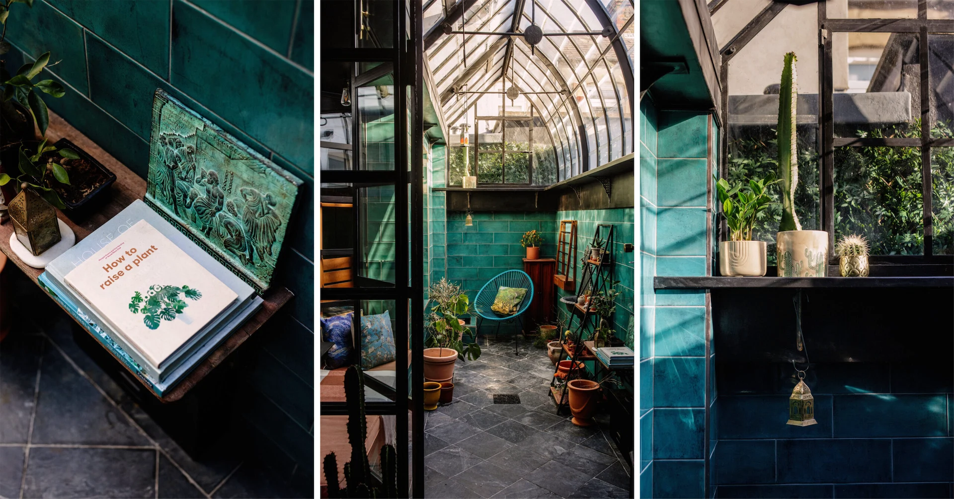 A jewel-toned greenhouse is the star of this Stoneybatter home