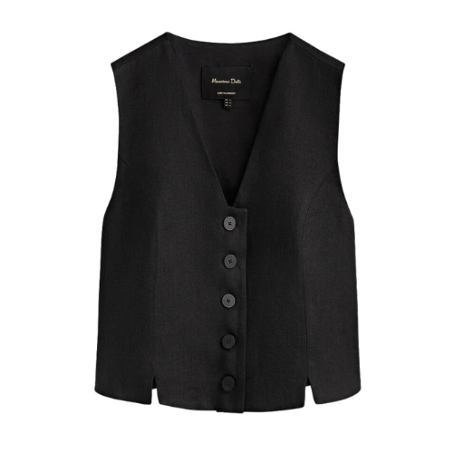 Massimo Dutti Linen Waistcoat, €69.95