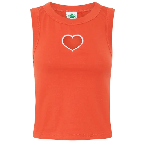 Emma Mulholland on Holiday Heart Tank, €55
