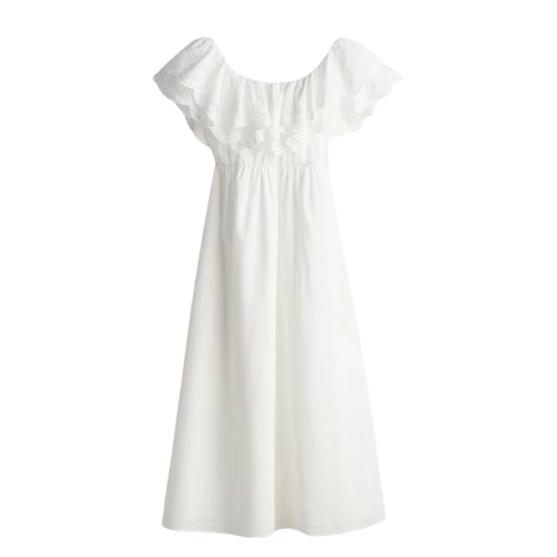 Off-The-Shoulder Cotton Dress, €49.99, H&M