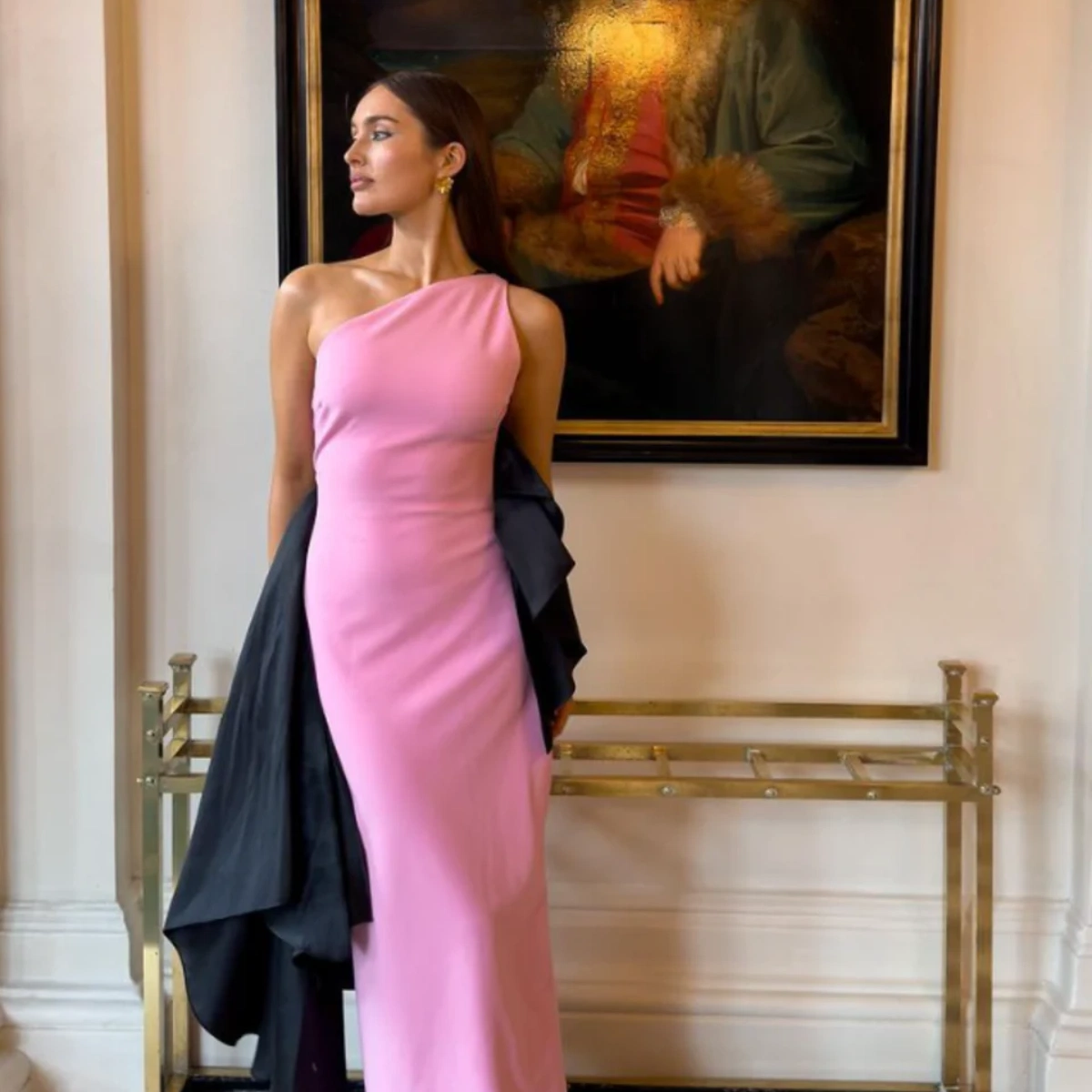 Roz Purcell x Milo's Mission Solace Calla Dress in Pink, €47.50, Drobey