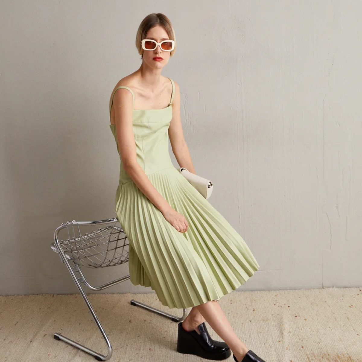 Proenza Schouler White Label Drop Waist Day Dress, €585, Zalando