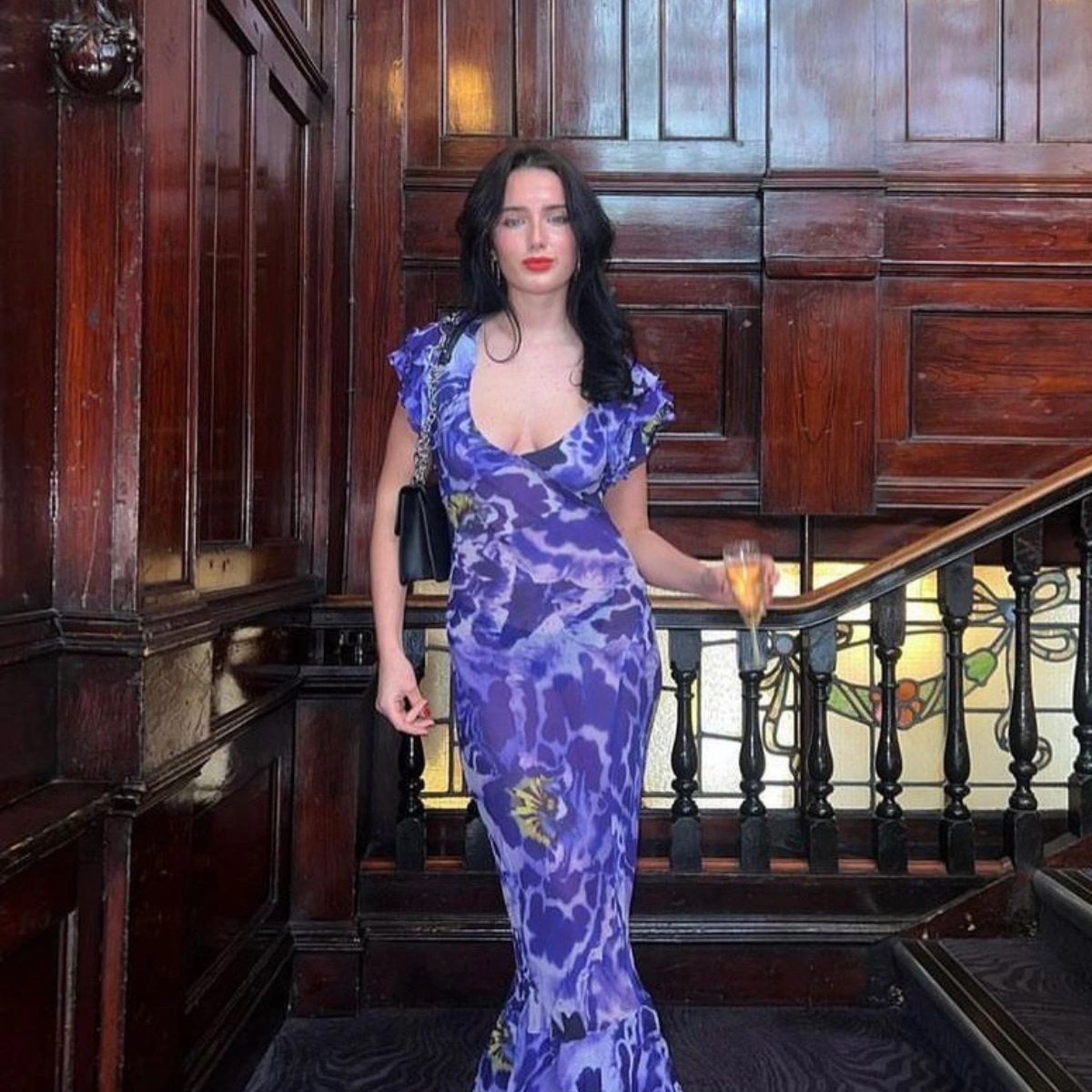 Rat & Boa Lucille Floral Maxi Dress, €81, Willow