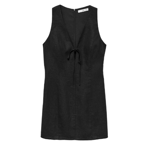 Short Linen Dress, €35.99, Mango