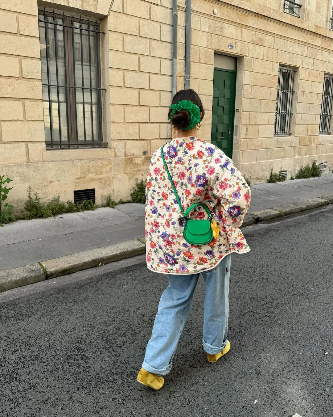 All the cool girls are wearing quilted jackets this summer