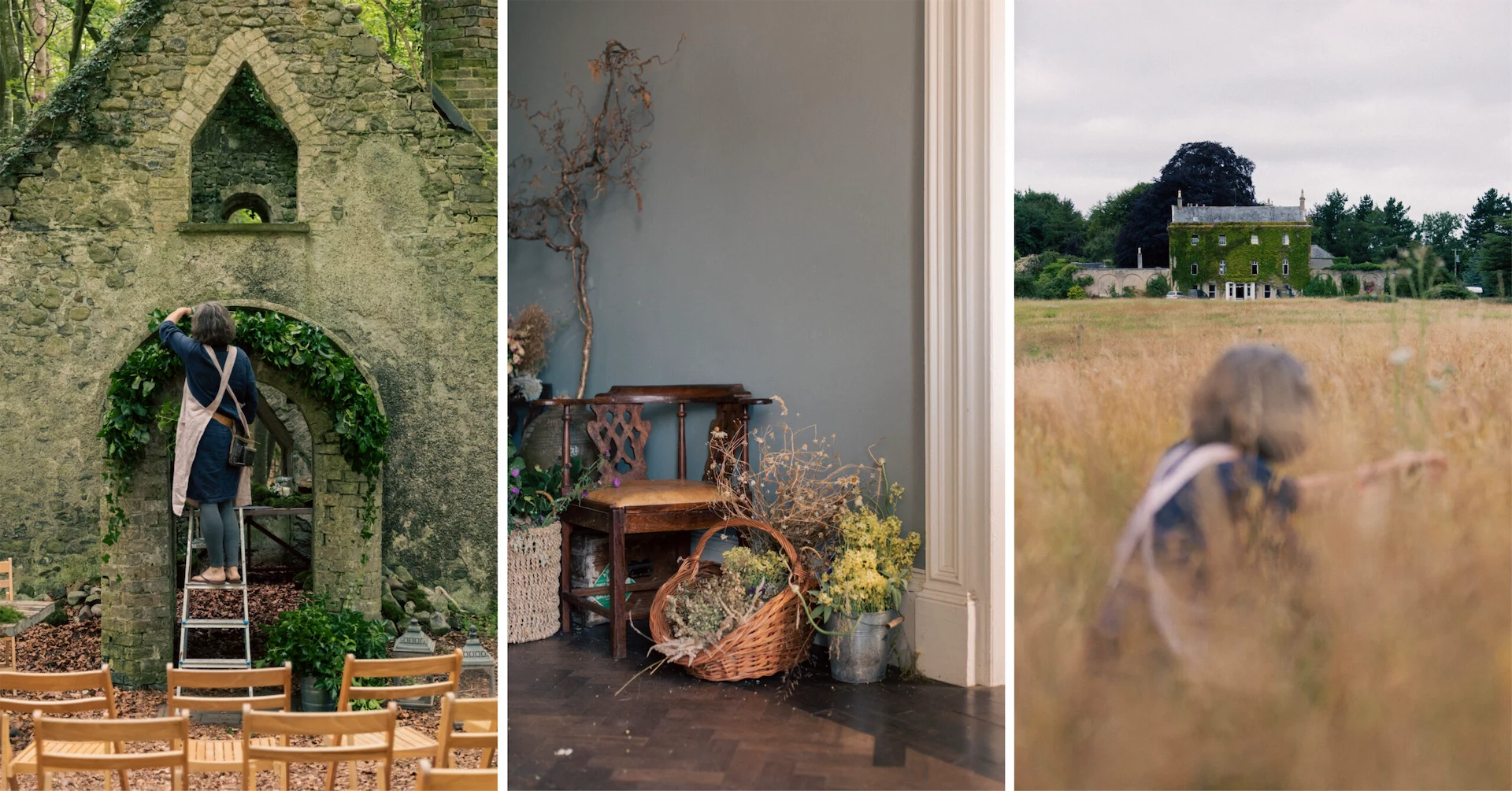 At Killyon Manor in Co Meath, foraged flowers showcase the beauty of native blooms