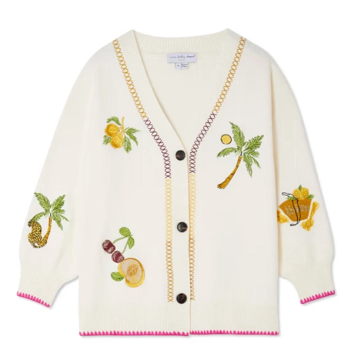 Never Fully Dressed Cream Ibiza Martha Cardigan, €145