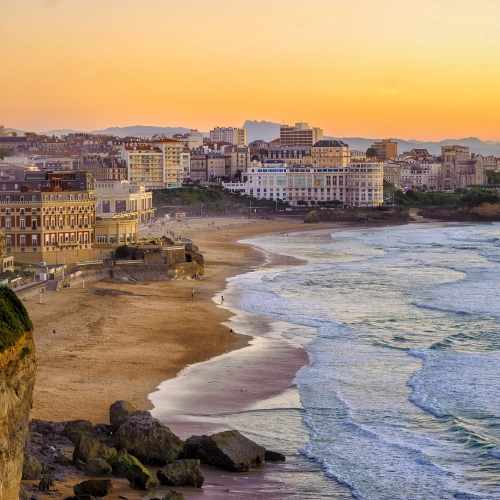 “Last summer we spent time near Biarritz and I thought I could live there.”