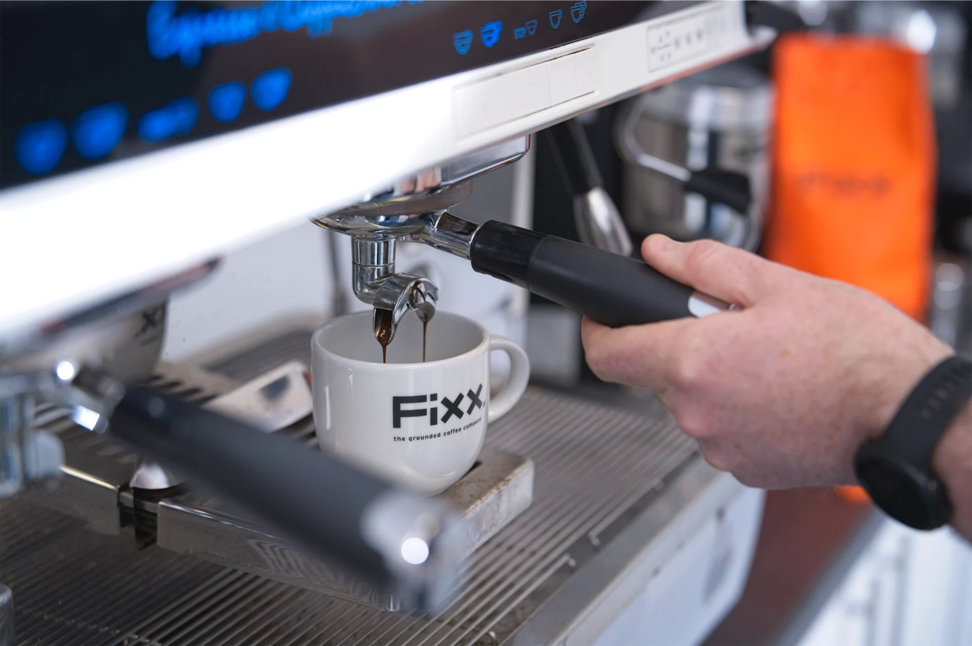 FiXX Coffee founder Anne Abberton