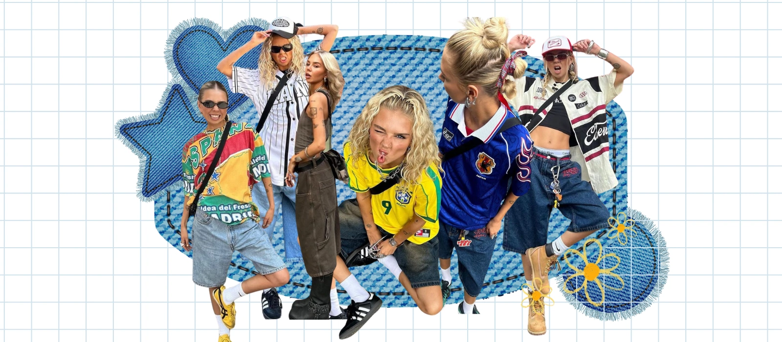 Jorts: The jean short trend harking back to the 90s