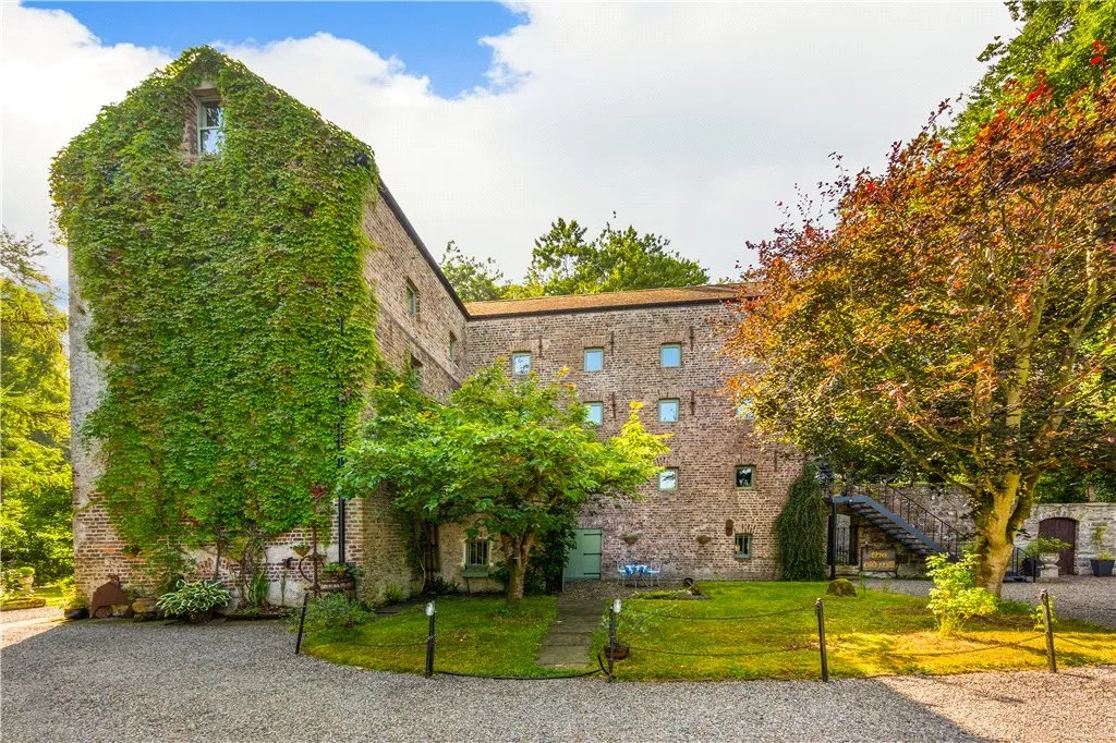 Inside the restored corn mill on the market for €1,650,000