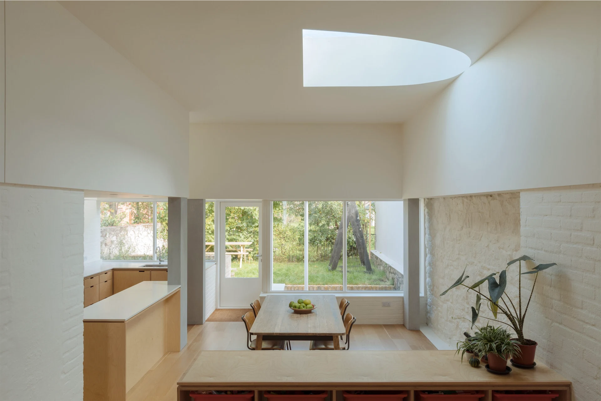 A rooflight in Ryan’s Carlisle House project
