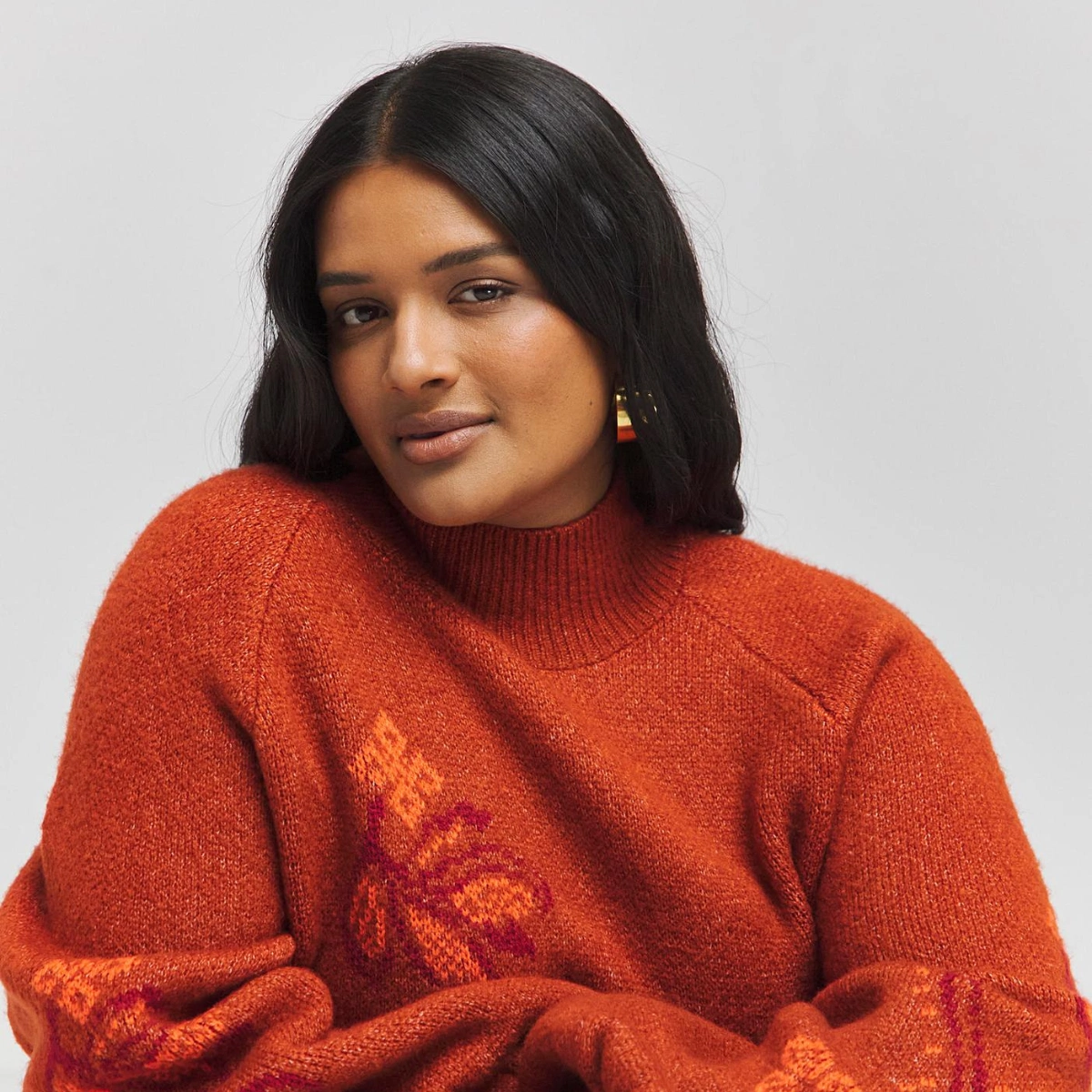 Joe Browns Perfectly Paisley Jumper, €72.50, Simply Be