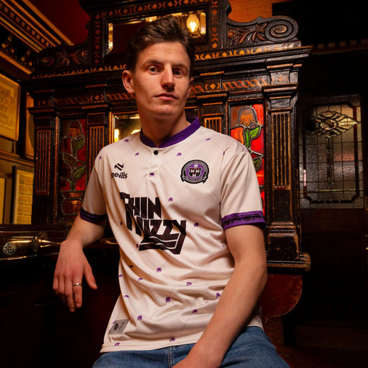 Bohemian FC Adult 2024 Away Jersey Thin Lizzy, €75