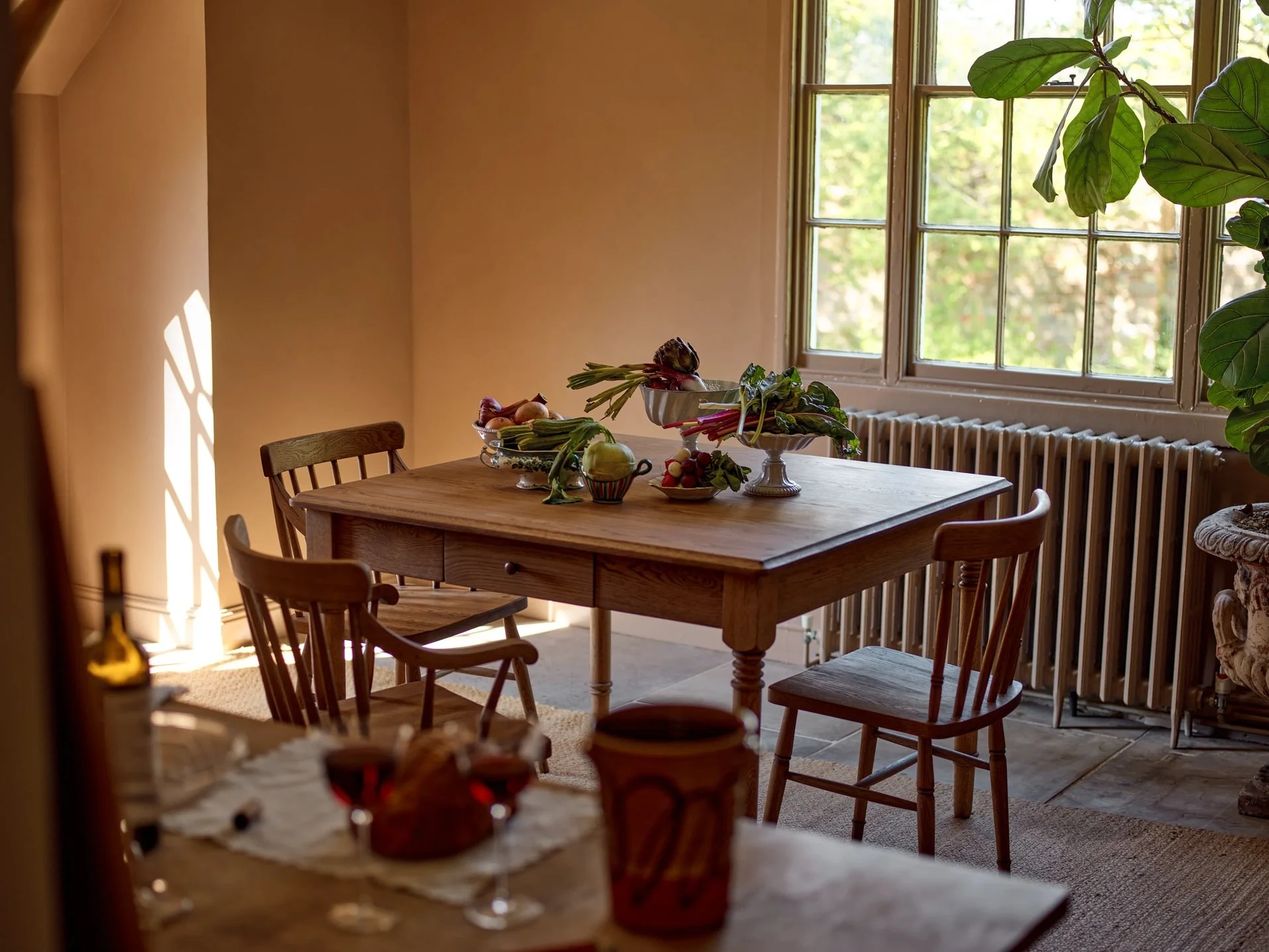 Stanton Oak Dining Table, Square 018 - 1915 x 1437