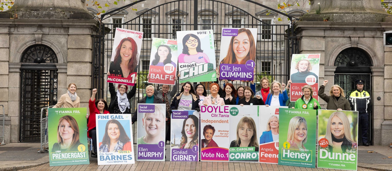 ‘Out of the 1,345 people ever elected to the Dáil, only 131 of them have been women’ ‘Out of the 1,345 people ever elected to the Dáil, only 131 of them have been women’