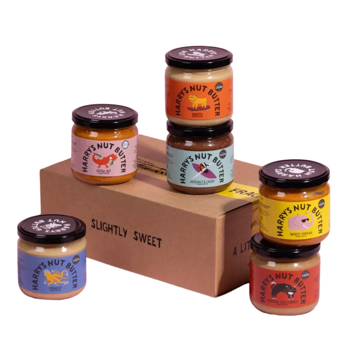 Harry's Nut Butter 'Make Your Own Adventure' box, €36