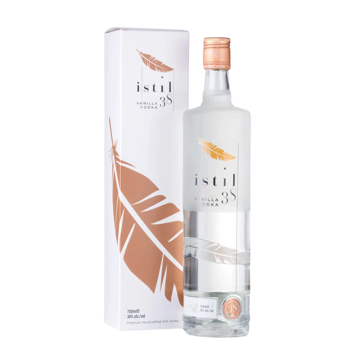 istil 38 Pot Still Vanilla Vodka, €35