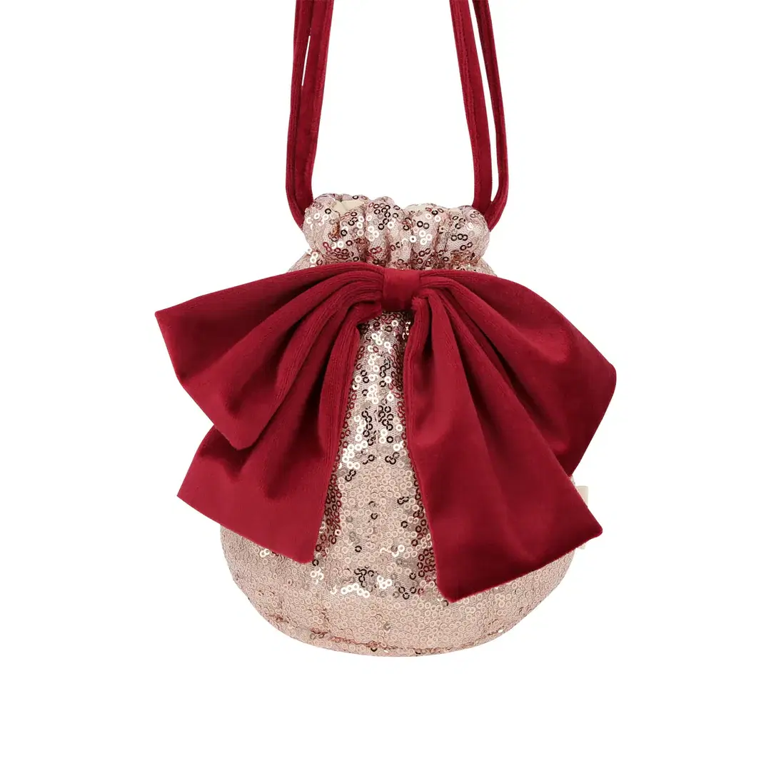 Barn at Industry + Co Pink Sequin Bow Bag, €45