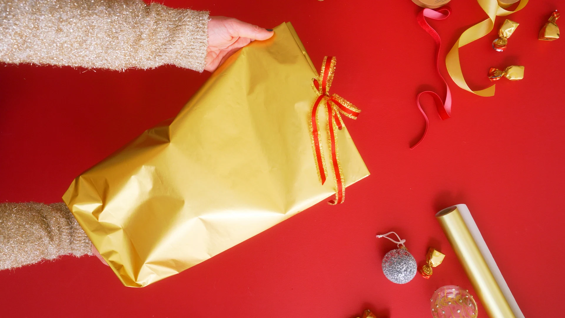 Try this clever gift-wrapping technique for tricky presents