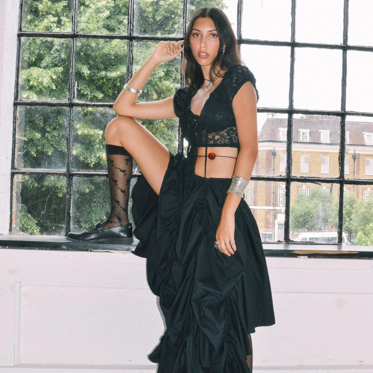 Caspar The Label Venus Maxi Skirt, €116