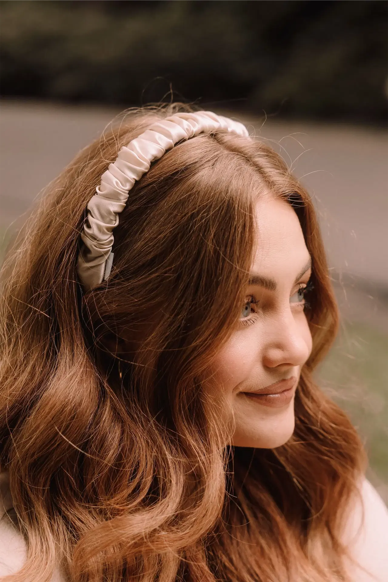 Silk Scrunchie Hairband, €18