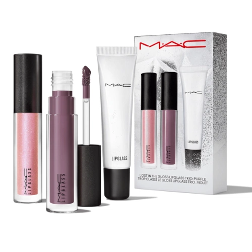 MAC Lost in the Gloss Lip Gloss Trio in Sugar Plum Pudding, €40