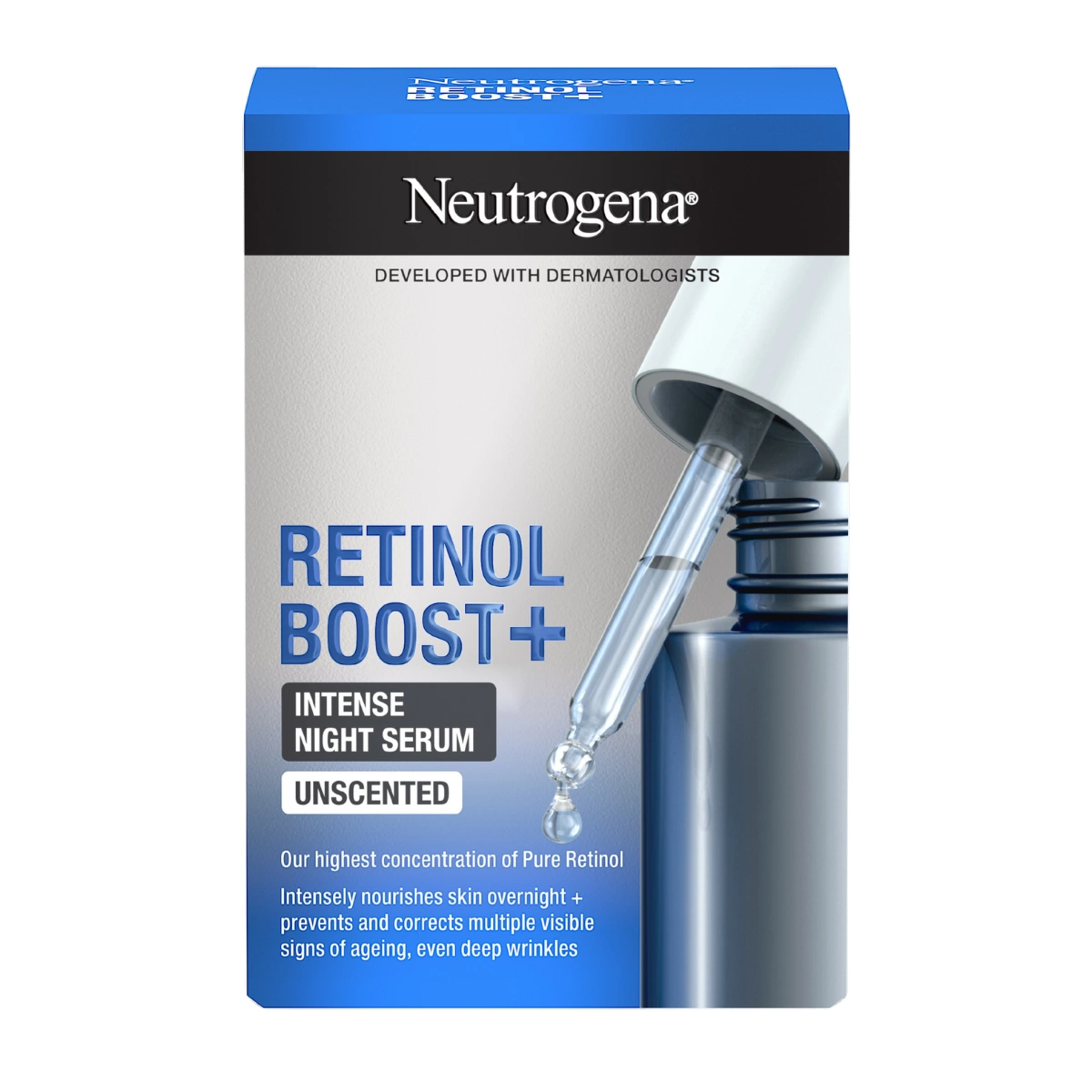 Neutrogena® Retinol Boost+ Intense Night Serum