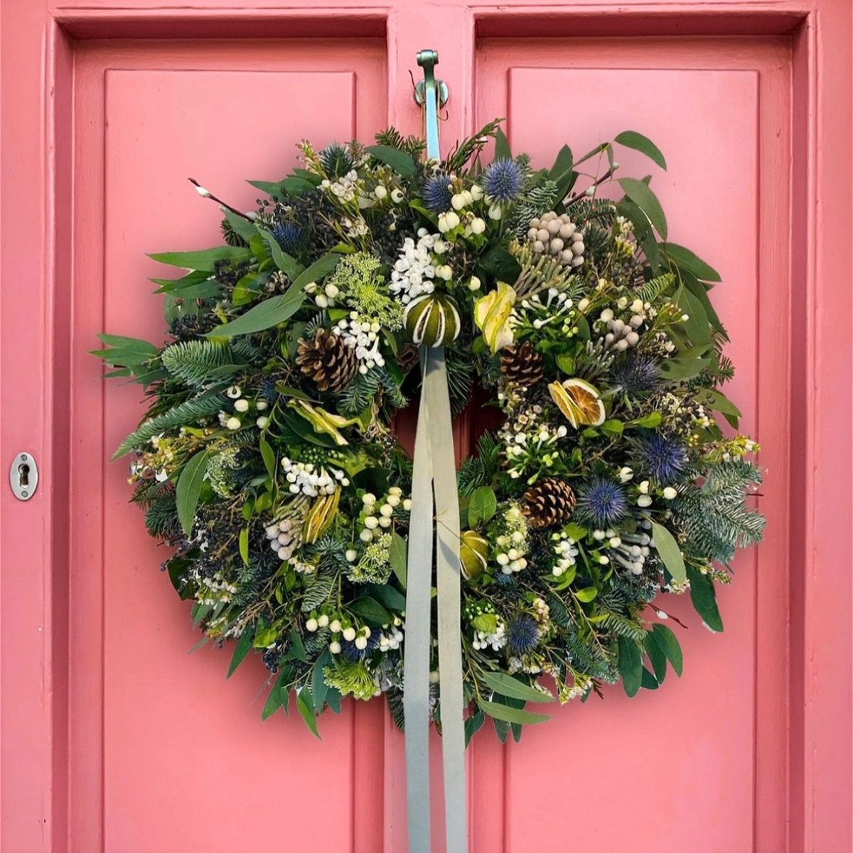 Anna May Floristry Christmas Wreath, €120