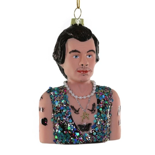 Harry Styles Christmas Decoration, €24