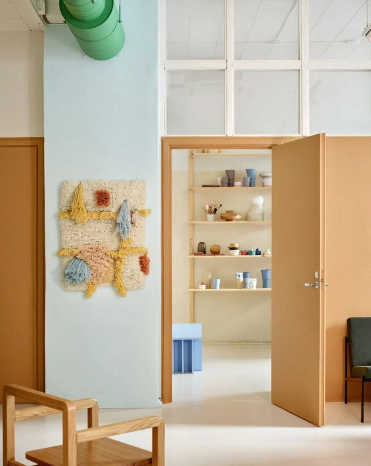 Woven Works Patch 02 tapestry, €450, Finnish Design Shop