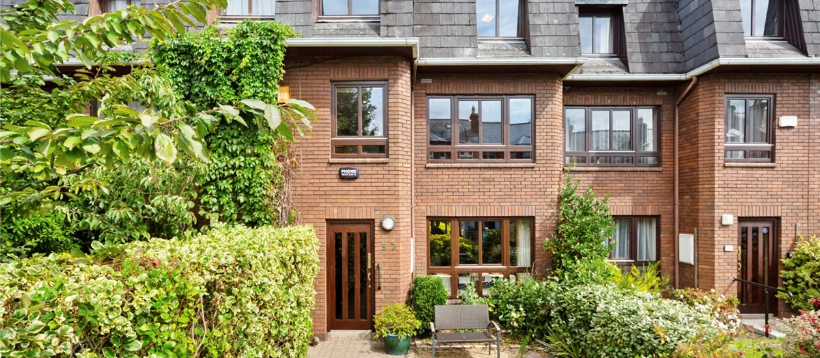 An extension and contemporary furnishings brightened up this Terenure red brick