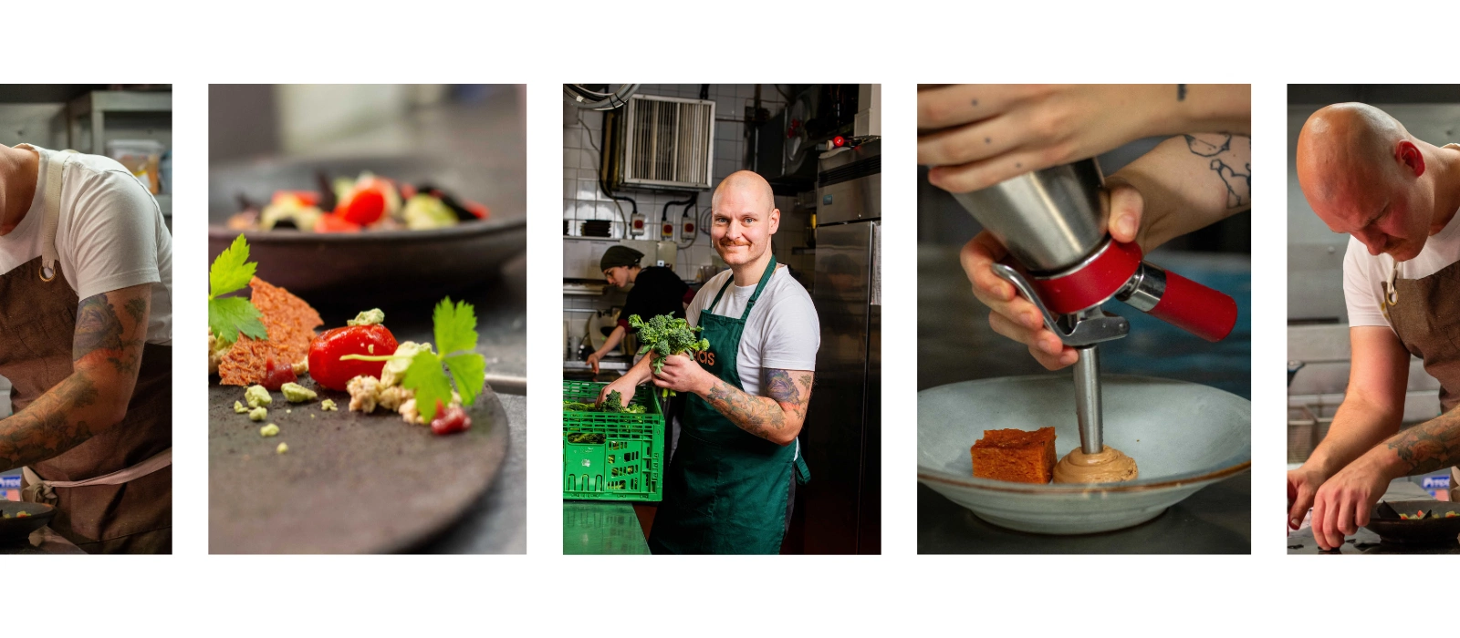 Head chef at Glas Restaurant Malte Half shares his life in food