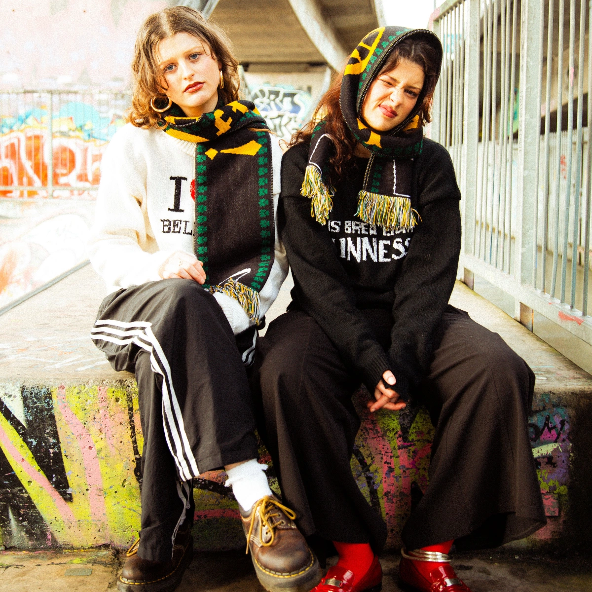 Cúpla Designs Pint! Scarf, £44.28