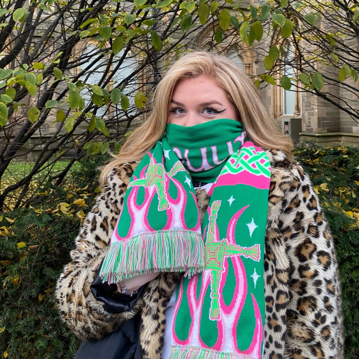 Aoife Cawley Brat Bhríde’ Scarf, €30