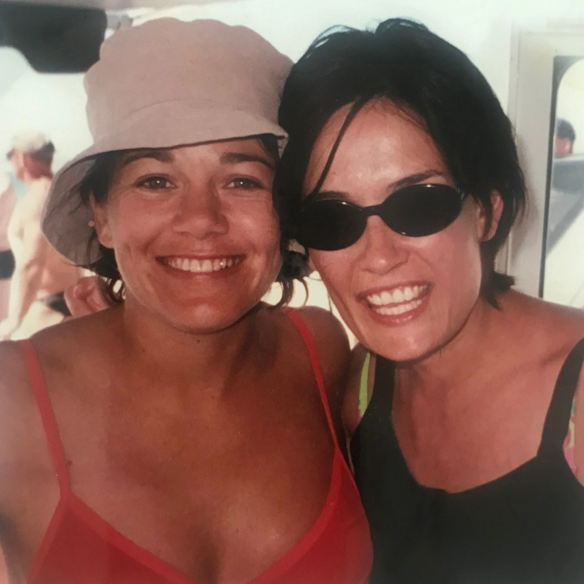 Marlene and her friend Elsje