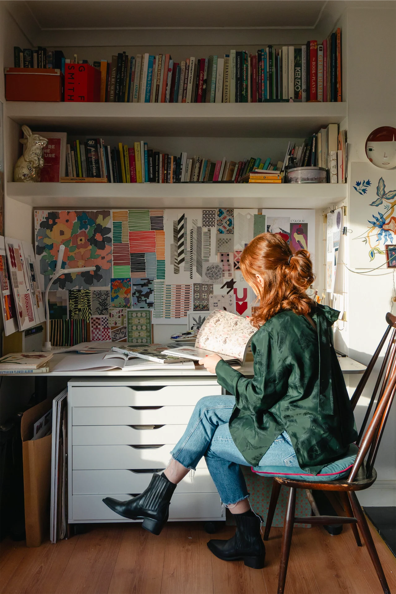 Designer Niamh Gillespie gives us a glimpse into her workspace. Photo: Elyse Kennedy