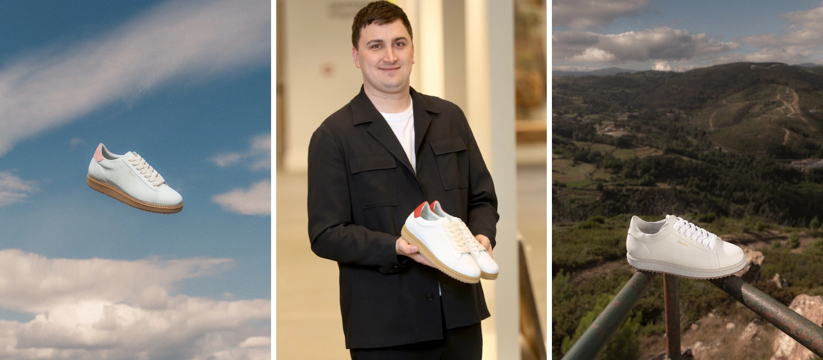 Sampla: The Irish footwear brand using apple skins to make sustainable shoes Sampla: The Irish footwear brand using apple skins to make sustainable shoes