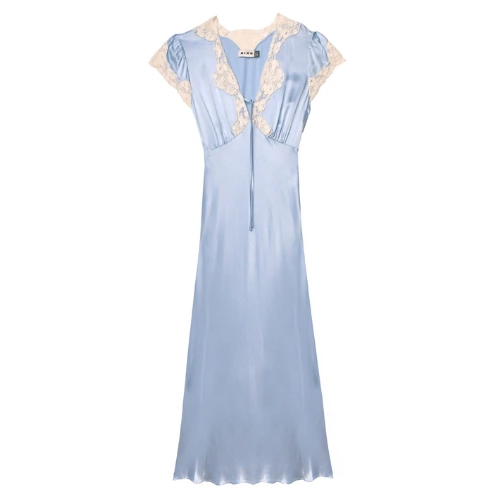 Rixo Amari Satin Midi Dress, €320