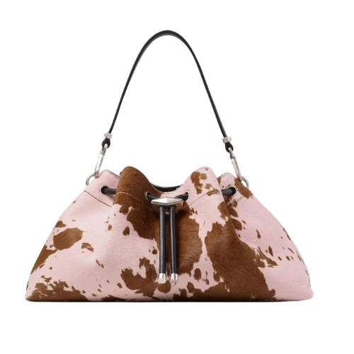 Jimmy Choo Cinch M Cow-Print Shoulder Bag, €1,185, Farfetch