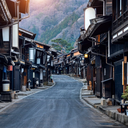 NARAI-JUKU VILLAGE ON THE NAKASENDO WAY