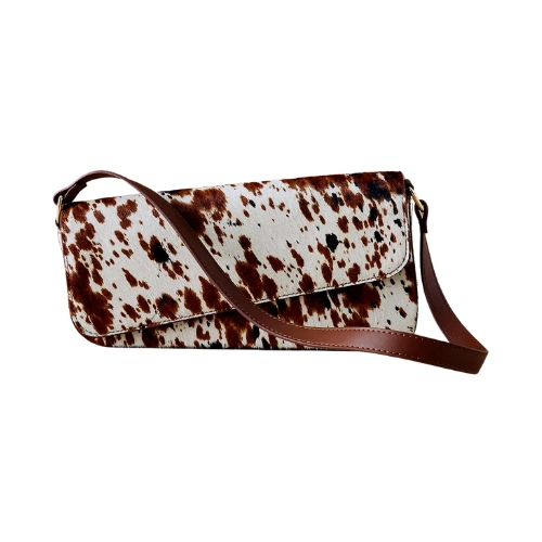 Animal Print East West Leather Shoulder Bag, €99, Anthropologie