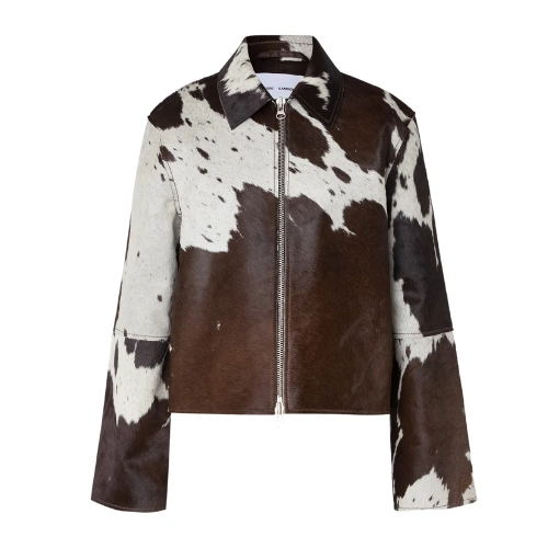 Samsøe Samsøe Leather Jacket, €650, Zalando