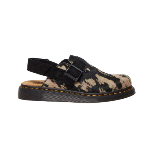 Jorge II Contrast Hair-On Mules, €133, Dr Martens