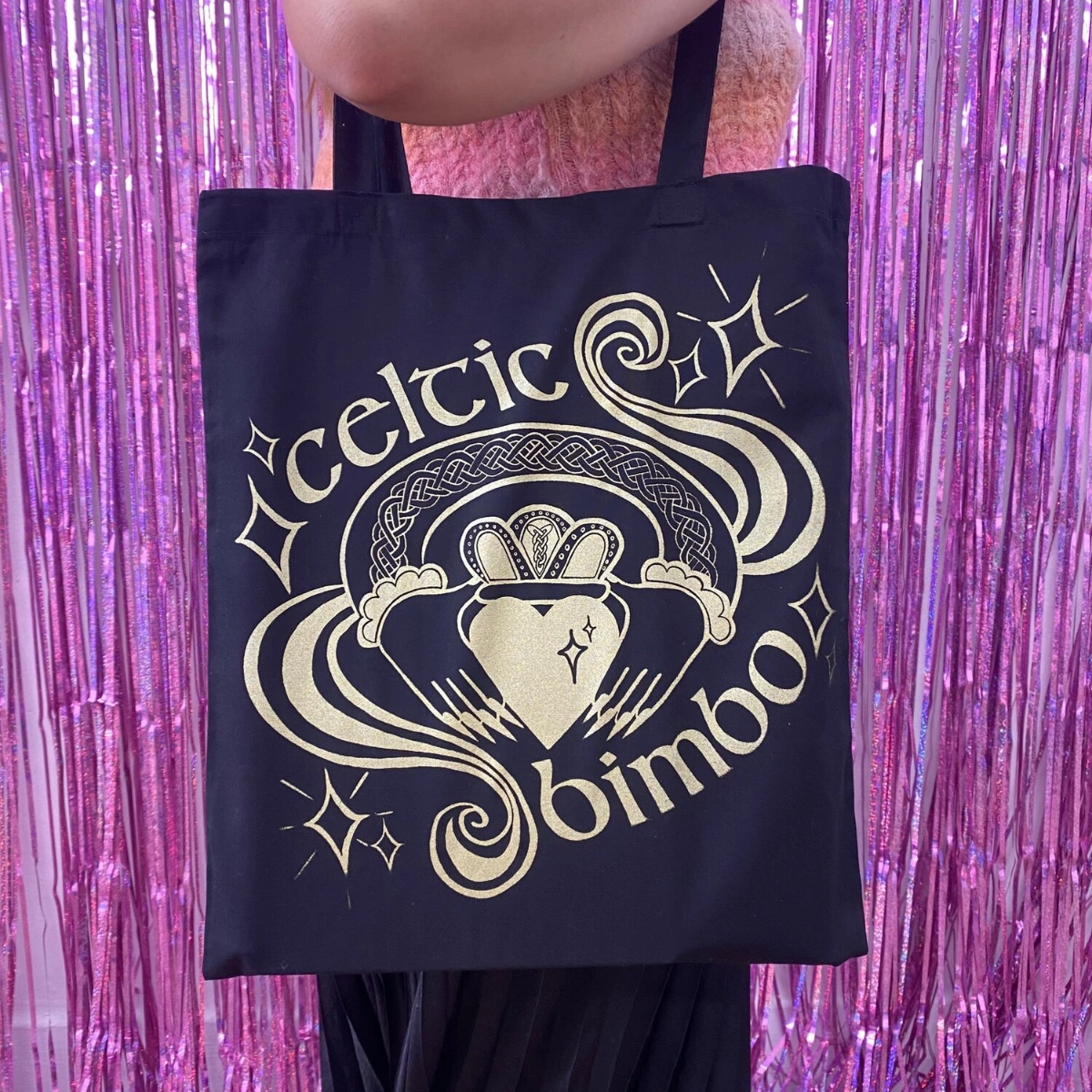 Aoife Cawley Art Celtic Bimbo Tote Bag, €15