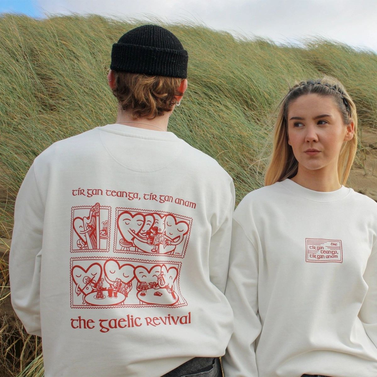 Debúrca Gaelic Revival Crewneck, €55
