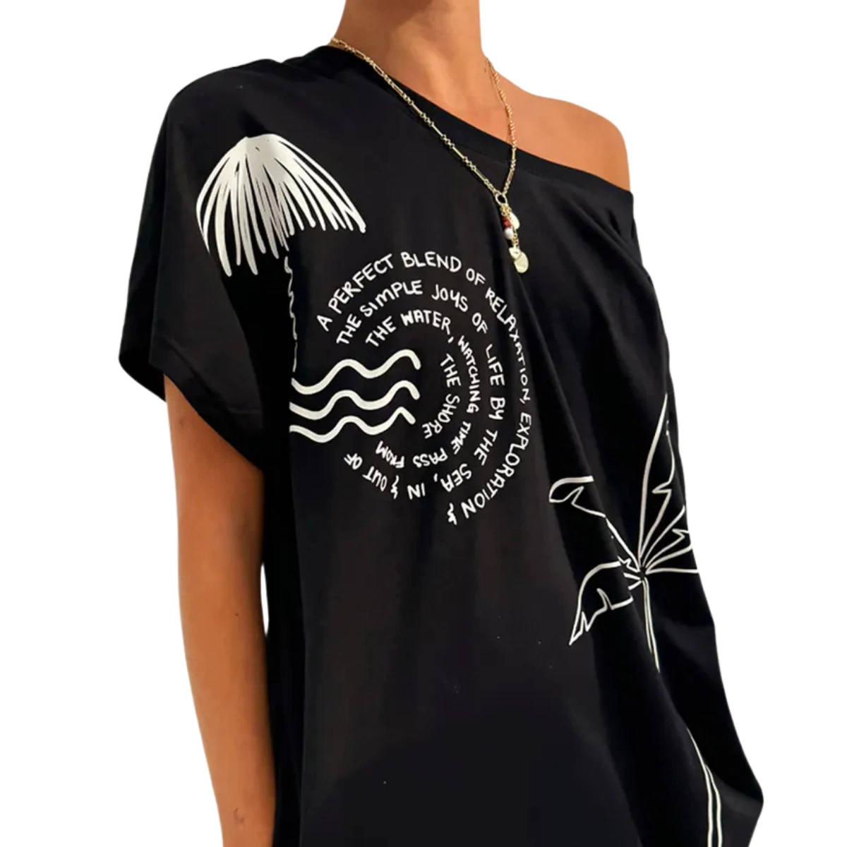 Black Palma T-Shirt Dress, €140